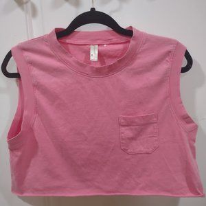PacSun Active Pink Crop Top